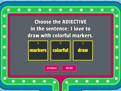 Adjective Check - Sentences 