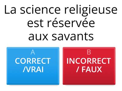  La science utile QUIZZ