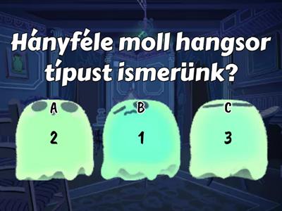 Moll hangsorok fajtái