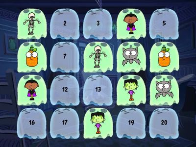 Halloween Matching Memory