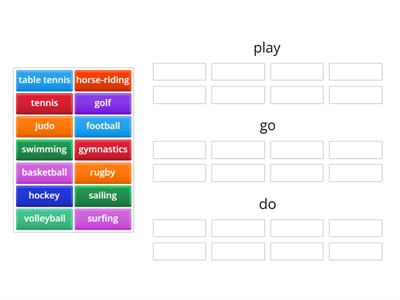 unit 3 vocabulary play-go-do