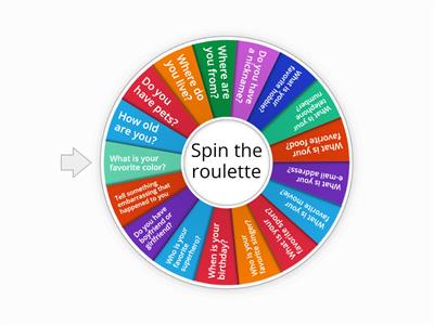 Personal Information Questions.