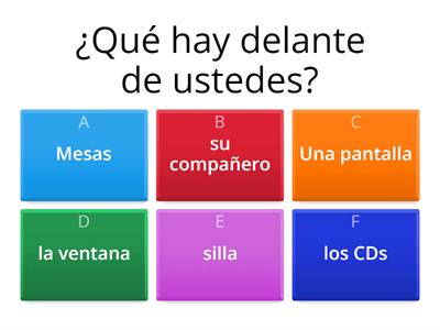 IDENTIFICAR OBJETOS DELANTE Y ATRAS