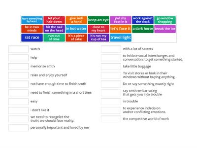 Speakout Intermediate 3.2 idioms