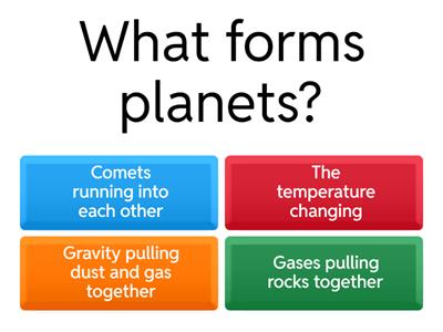 Solar system review 6th grade