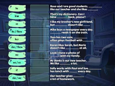 Subject & Object Pronouns