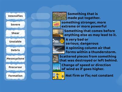 Vocabulary: Tornado 