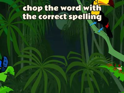 Unit 5 Lesson 10 Chop the Word That are Spelled Correctly 