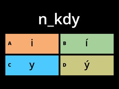 TVRDÉ A MĚKKÉ SOUHLÁSKY: doplň i/y (N)