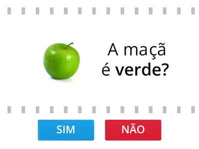 ALTERNATIVAS - Cores - SIM OU NÃO