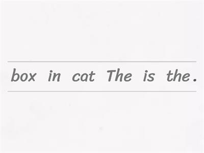 Starters Предлоги