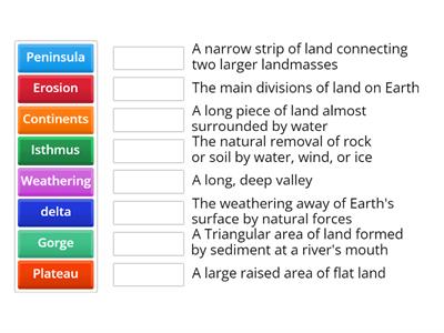 A Landform Adventure 