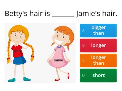 COMPARATIVE SHORT ADJECTIVES