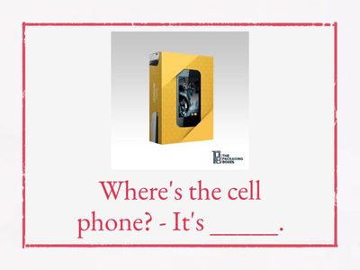 Prepositions of place (Interchange Intro)