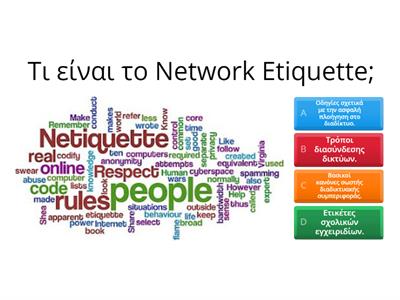 Network Etiquette