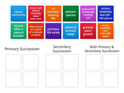 Ecological Succession