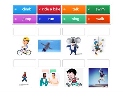 Action verbs 2 grade