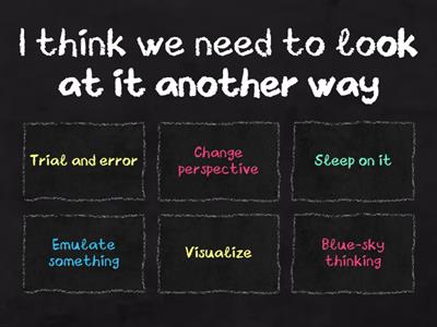B2.2 VOCABULARYRY Problem solving techniques