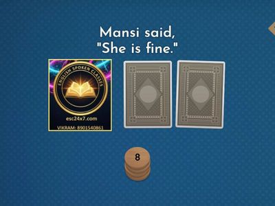 Direct & Indirect speech by Mr Vikram Singh (8901540861)