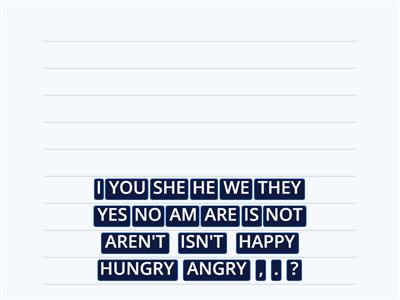 Unit 2 Sentence Maker