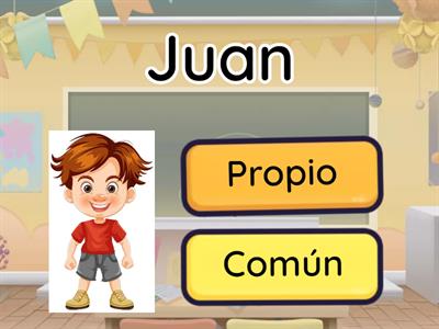 Repasemos ¿Sustantivos propios o común? 