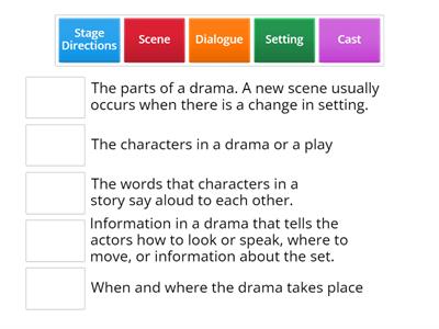 Elements of Drama