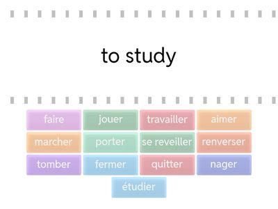 Module 3 and 4 verbs
