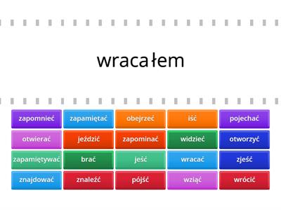 Czas przeszły i bezokolicznik