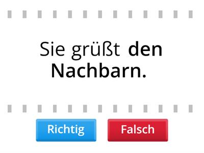 Schwache Deklination N-Deklination Sätze