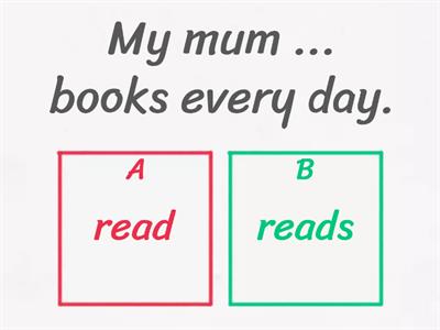 Present Simple + Prepositions of time