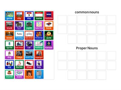 Common and Proper Nouns