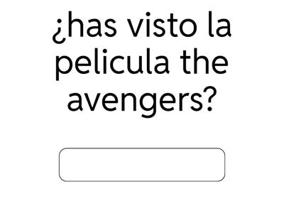 Questions in English