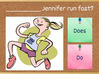 PRESENT SIMPLE DO / DOES 