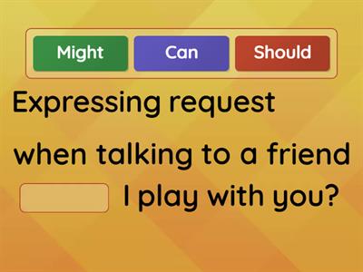 Mr. Figueroa ESL - Grade 4 - Modal Verbs