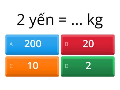 Điền số thích hợp vào dấu chấm: