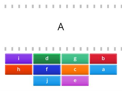 Upper & Lower Case Letters