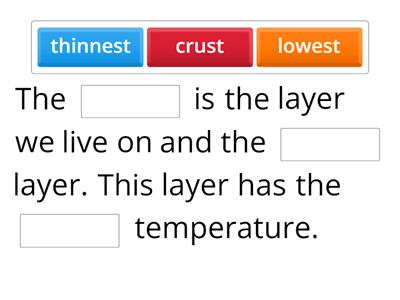 Layers of Earth lewis