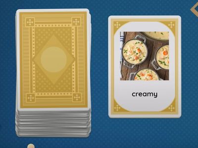 S.1 U.3 Adjectives describing food (with sound)