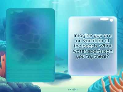 Speaking Cards- Water Sports