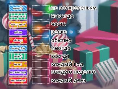 Слова-маркеры Present Simple