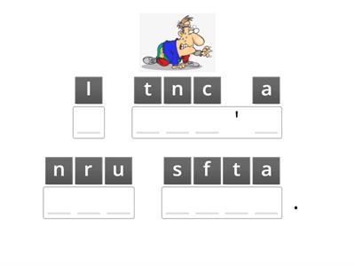 Anagram can/can't try it!