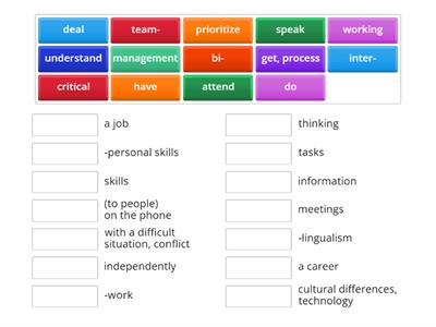 COLLOCATIONS revision