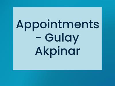 ESOL A1 HEALTH: Making an appointment 1