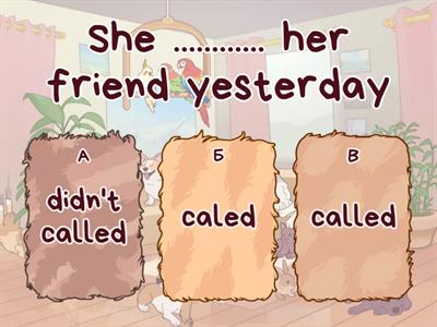 Past Simple - regular verbs