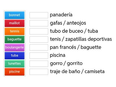 Les vacances + les loisirs