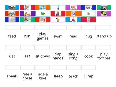 Rainbow English 3 class Verbs