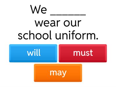 Using high modality  words