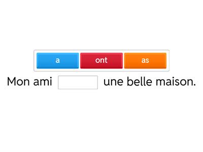 Avoir/être