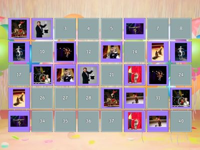 Найди пару, цирк