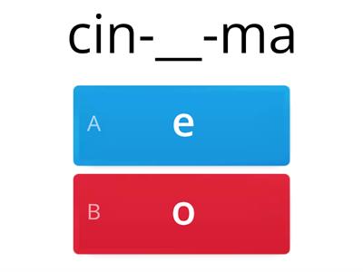  4.11 Confident rule: e or i?